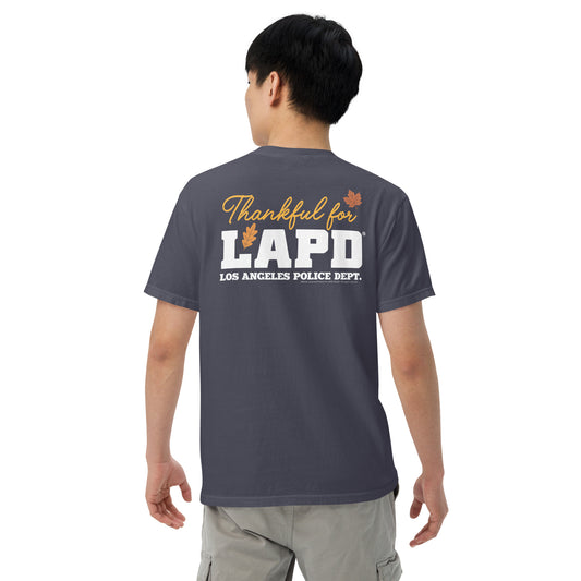 LAPD Thankful For Comfort Colors T-Shirt-2