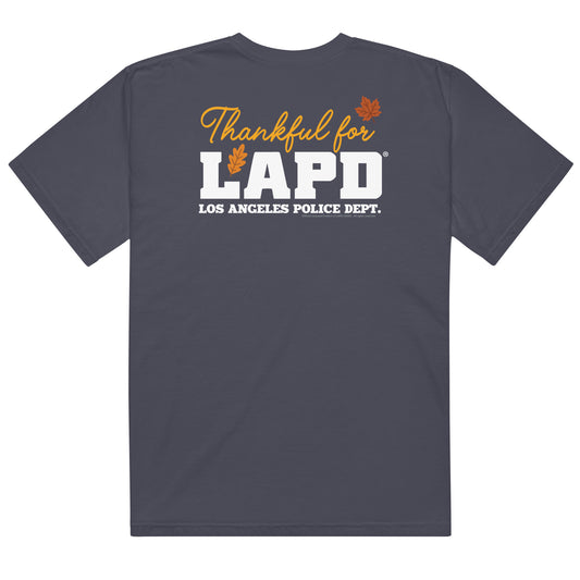 LAPD Thankful For Comfort Colors T-Shirt-0