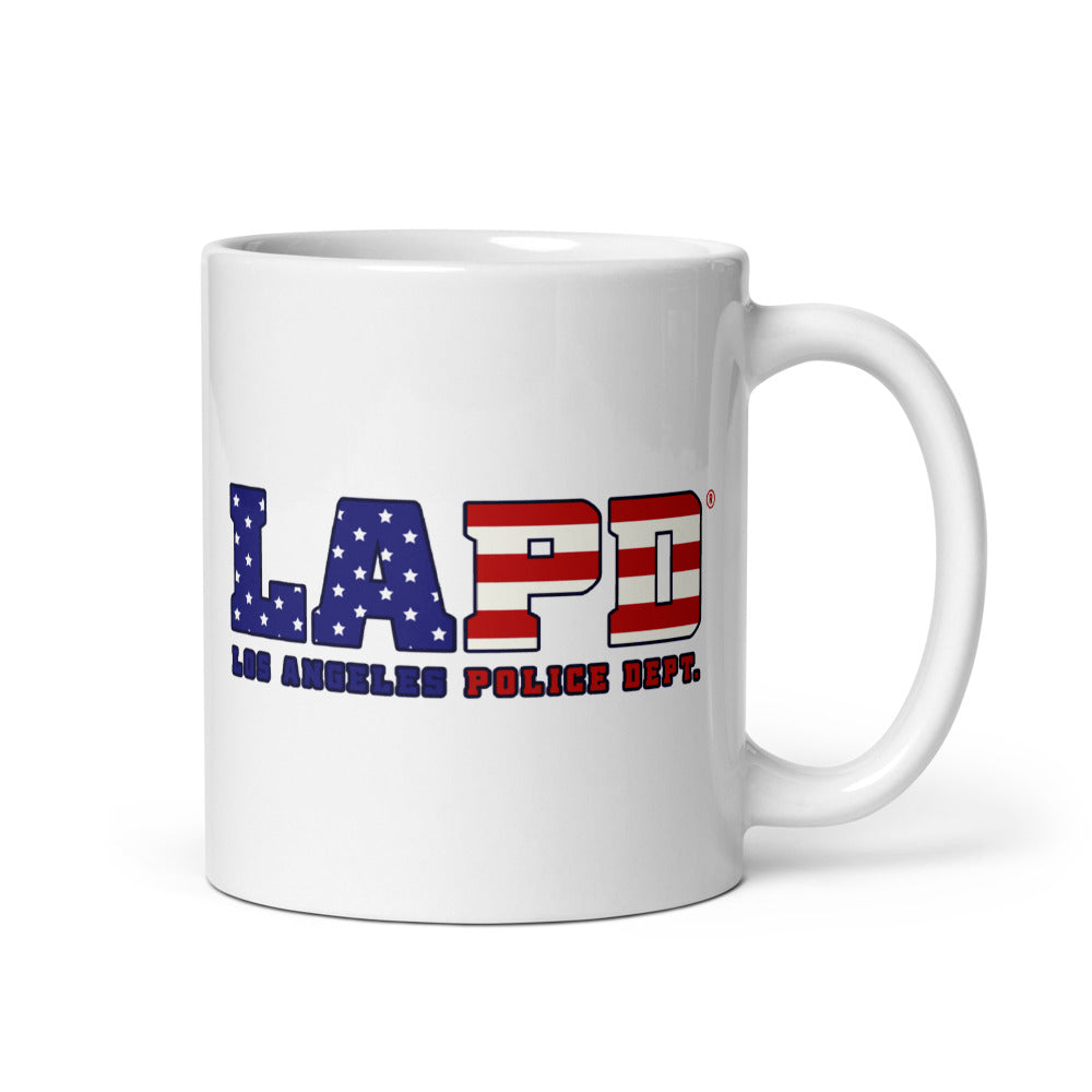 LAPD Stars & Stripes Mug