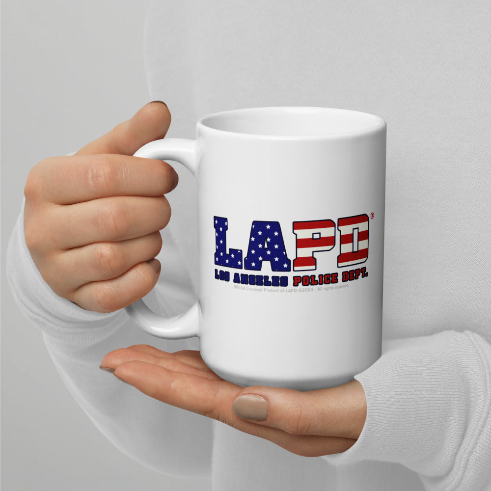 LAPD Stars & Stripes Mug