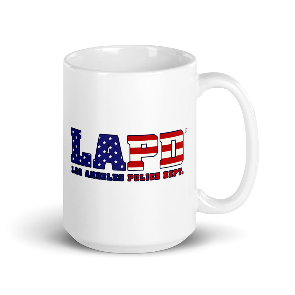 LAPD Stars & Stripes Mug