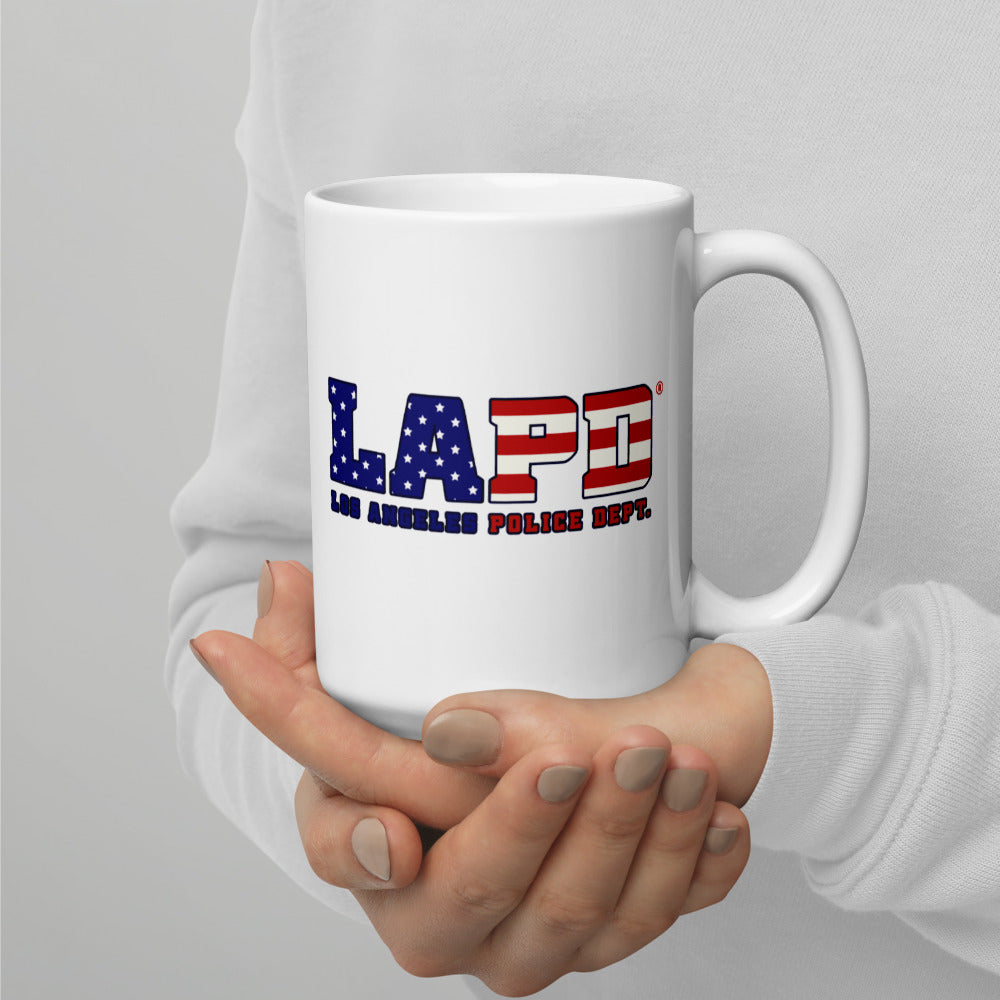 LAPD Stars & Stripes Mug