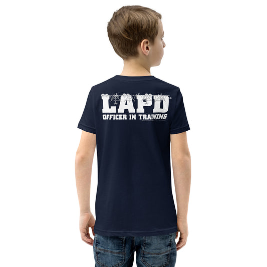 LAPD Spooky Officer In Training Kids T-Shirt-2
