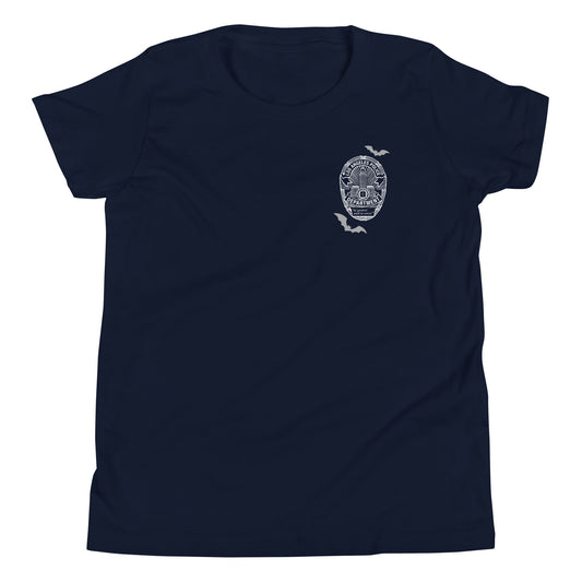 LAPD Spooky Officer In Training Kids T-Shirt-1