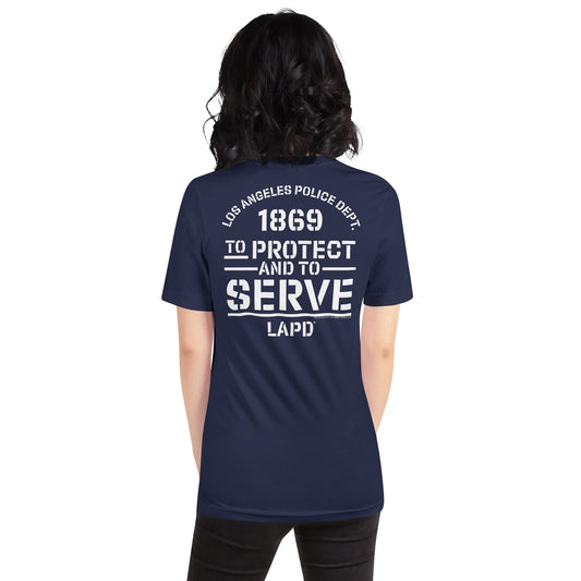 LAPD To Protect & To Serve T-Shirt-6