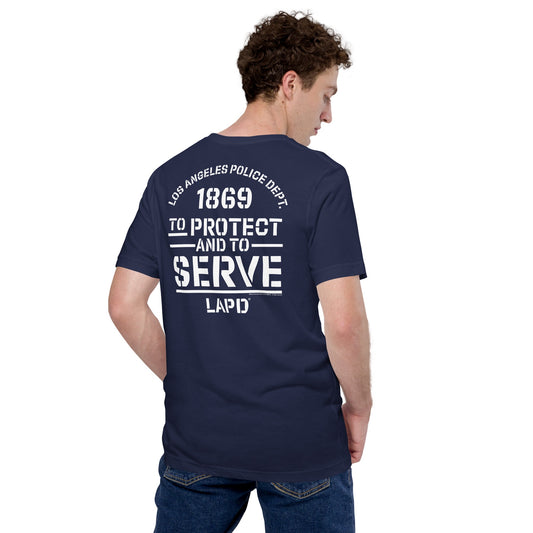 LAPD To Protect & To Serve T-Shirt-3
