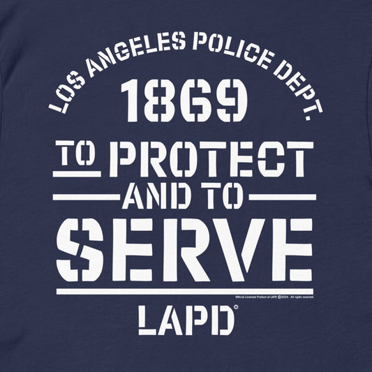 LAPD To Protect & To Serve T-Shirt-4