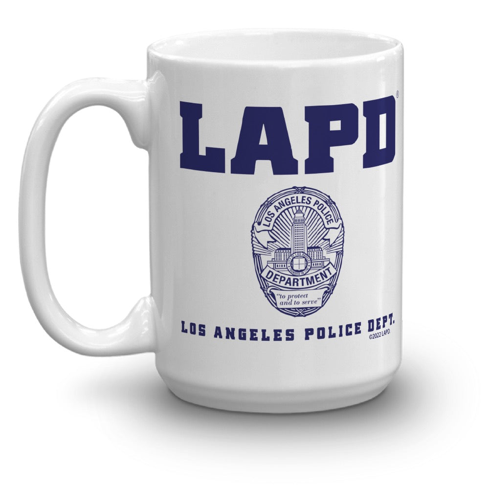 LAPD Badge Mug