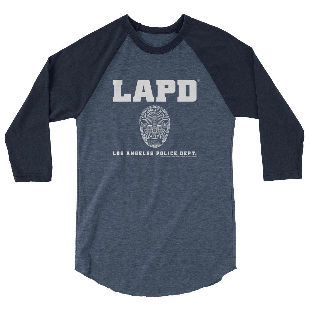 LAPD Badge Raglan