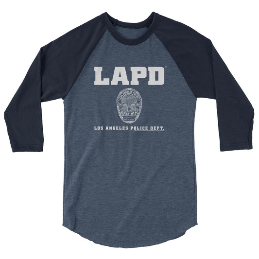 LAPD Badge Raglan-0