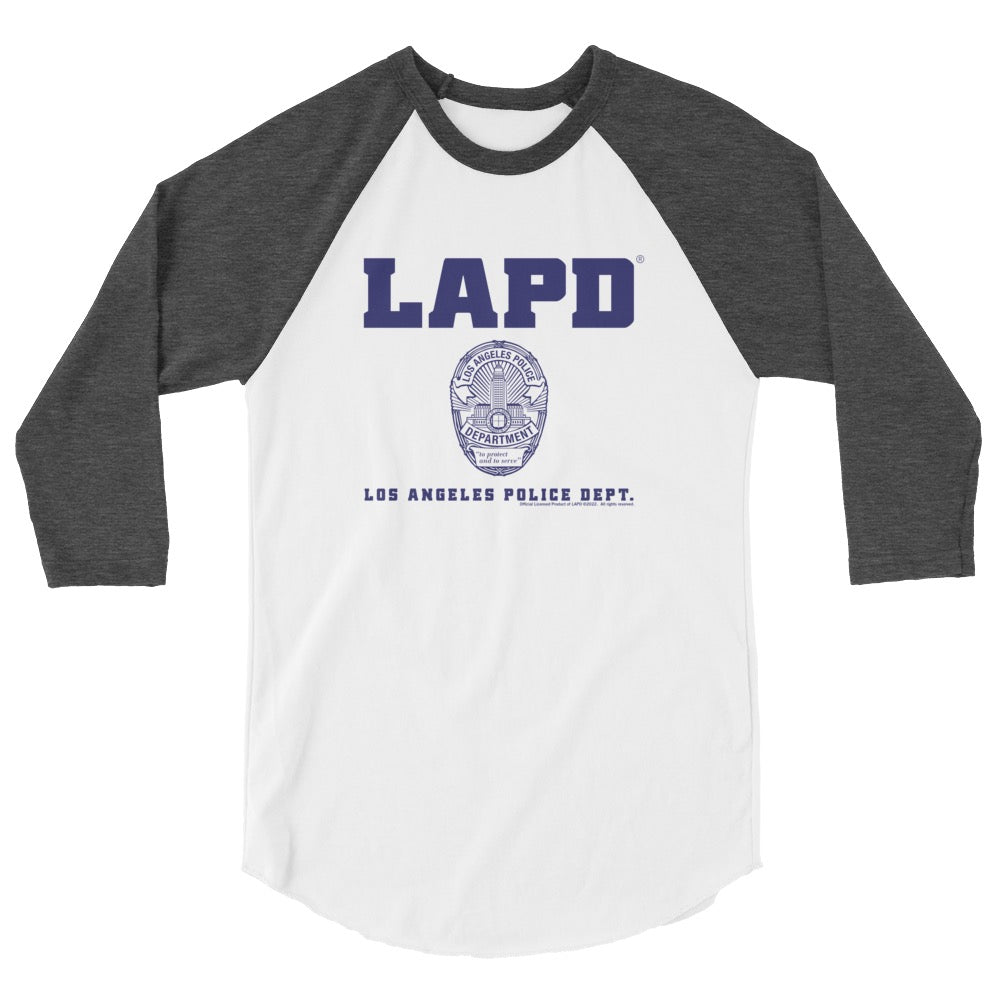 LAPD Badge Raglan