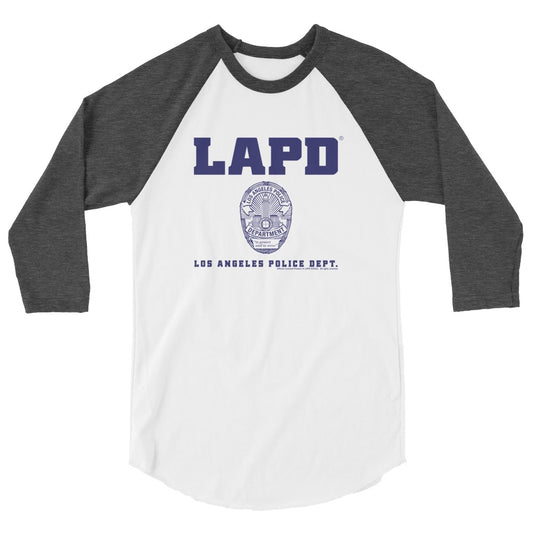 LAPD Badge Raglan-2