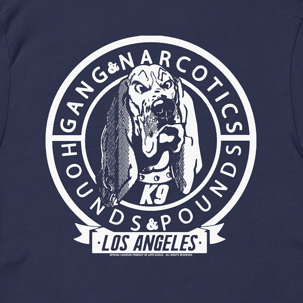 LAPD Hounds & Pounds Unisex TShirt