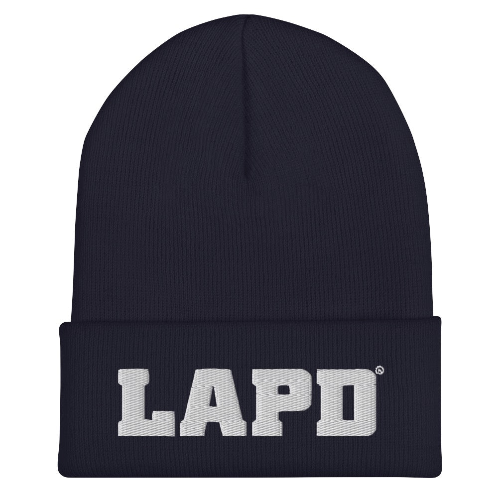 LAPD Embroidered Beanie