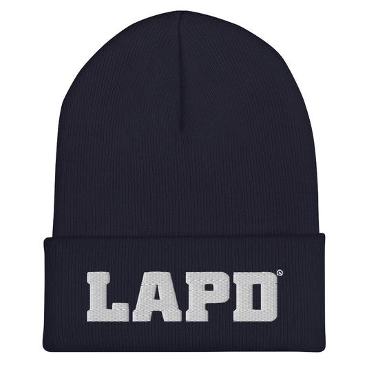 LAPD Embroidered Beanie-2