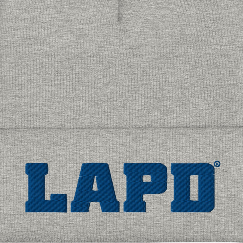 LAPD Embroidered Beanie