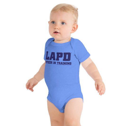 LAPD Officer In Training Baby Bodysuit-4