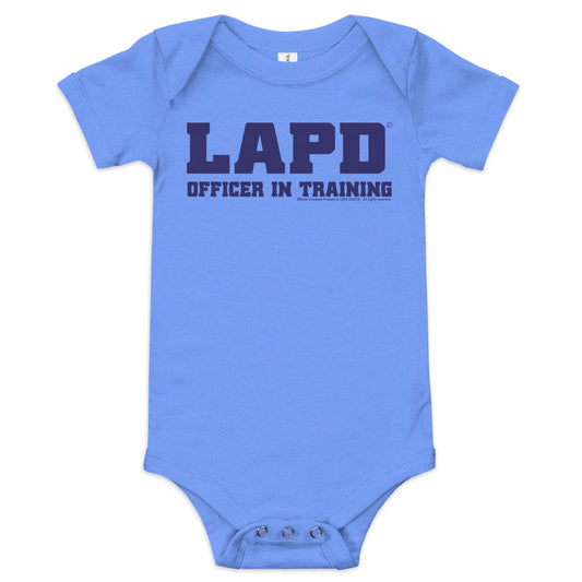LAPD Officer In Training Baby Bodysuit-3