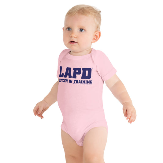 LAPD Officer In Training Baby Bodysuit-6