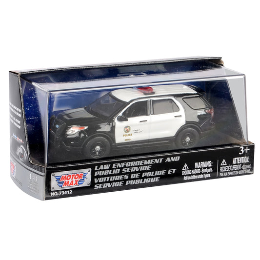 LAPD 1:43 Police Interceptor 2015 Ford Utility-14