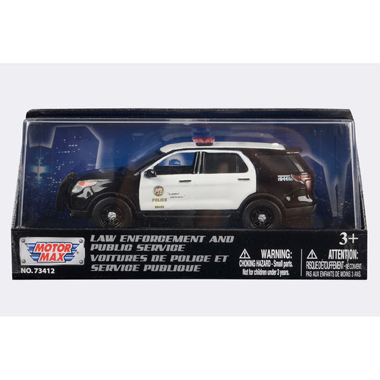 LAPD 1:43 Police Interceptor 2015 Ford Utility-8